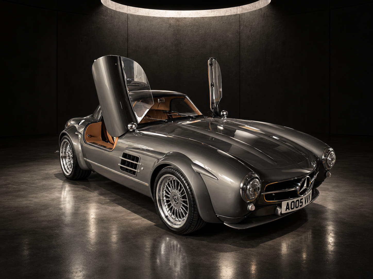 Gullwing door mechanism